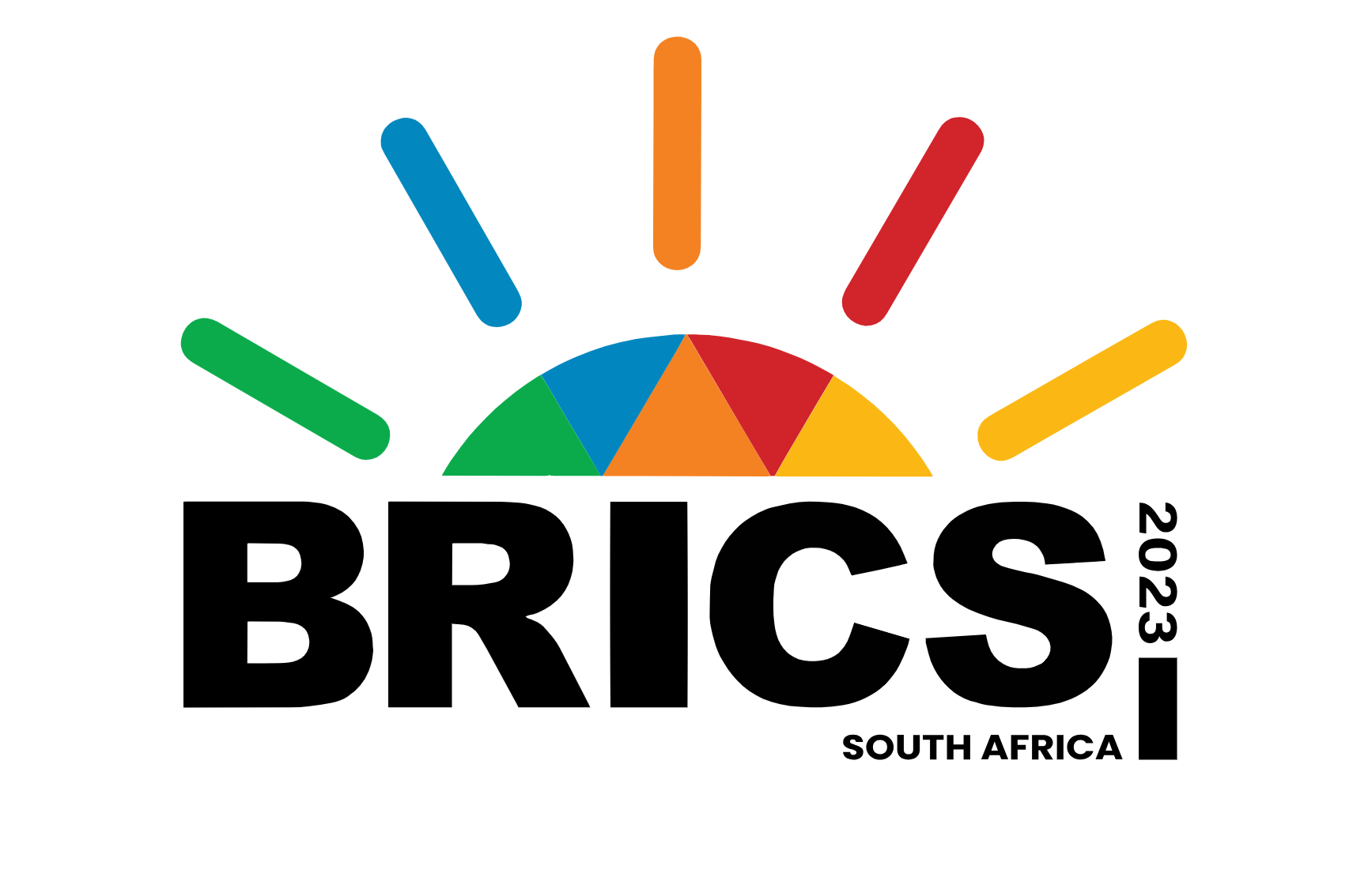 BRICS 2023 South Africa summit emblem